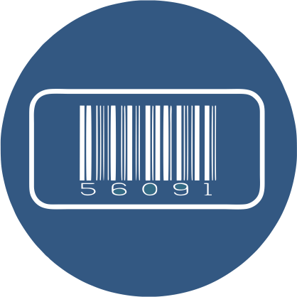 barcode packaging icon
