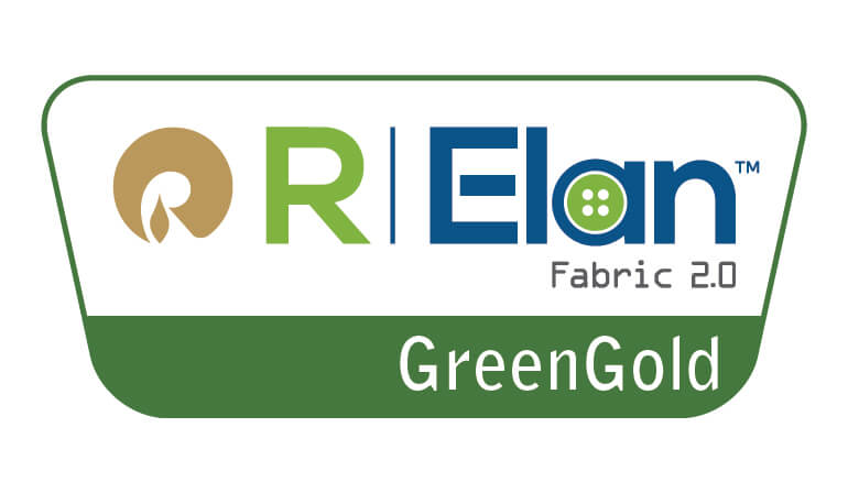 R Elan GreenGold logo