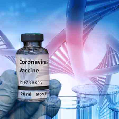 coronavirus vaccine collage
